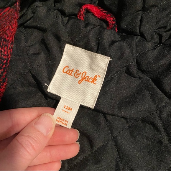 Buffalo Plaid Toddler Coat - Picture 3 of 3